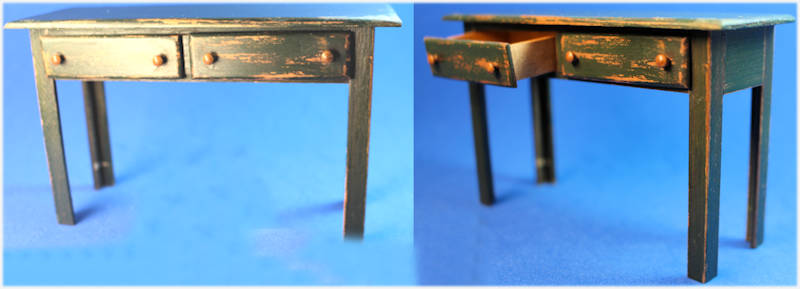 (image for) Console table - distressed