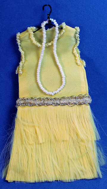 (image for) Dress flapper style with pearls