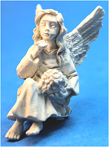 (image for) Angel garden statue - seated