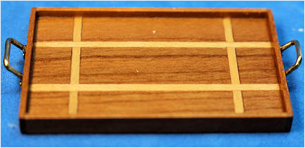 (image for) Tray - wood inlay