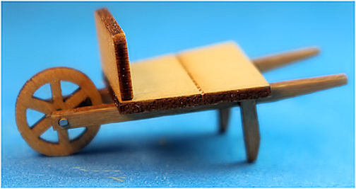 (image for) Wheel barrow - 1/4 scale