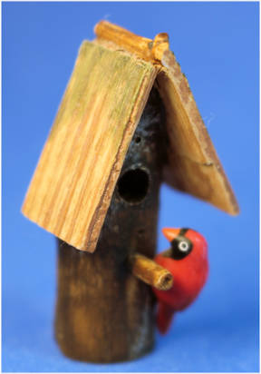 (image for) Bird house with bird