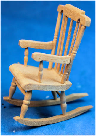 (image for) Rocking chair - 1/2 scale by Shenandoah Designs