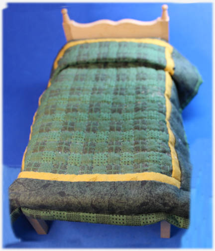 (image for) Rope bed with blanket