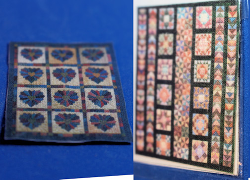 (image for) Quilts - set of 2 - 1/4 scale