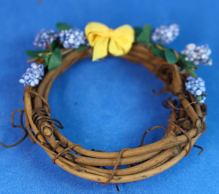 (image for) Wreath - twig and flowers