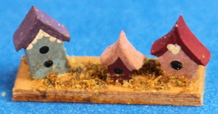 (image for) Birdhouses - 1/2 scale