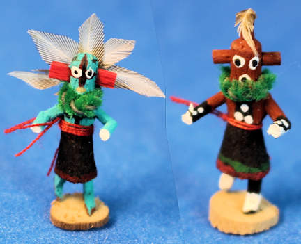 (image for) Kachina dolls - set of 2