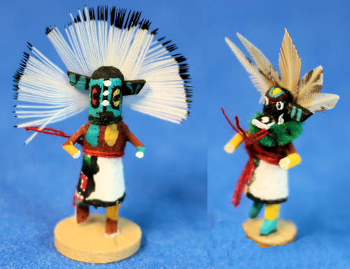 (image for) Kachina dolls - set of 2
