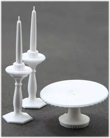 Cake stand and candlestick set - Chrysnbon