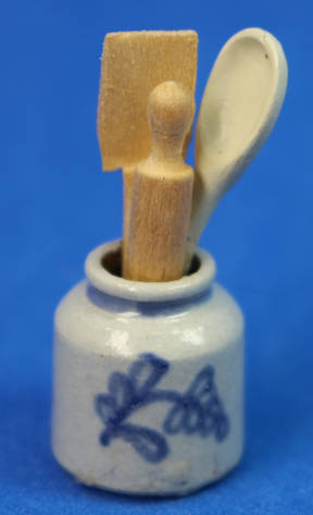 (image for) Utenils is pottery jar by Vernon Pottery