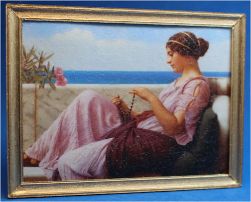 (image for) Print - "A Souvenier" original by Godward