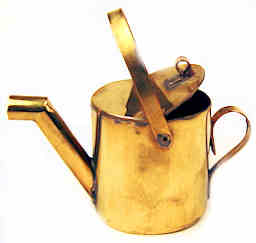Watering can - brass - Click Image to Close