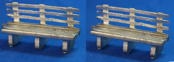 (image for) Bench - small scale - set of 2