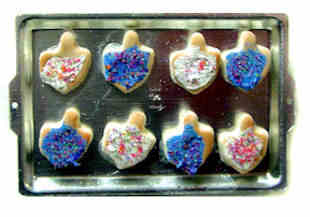 Chanukah cookies - Click Image to Close
