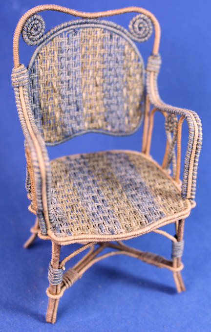 (image for) Wicker furniture by Christine Davin of Franc