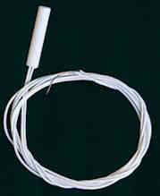Candle socket 7/16" - white wire - Click Image to Close