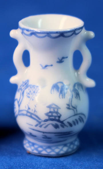 Vase with handles - Asian design (image for) Vase with handles - Asian design