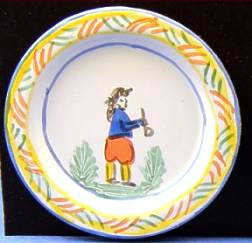 (image for) Decorative plate - Quimper