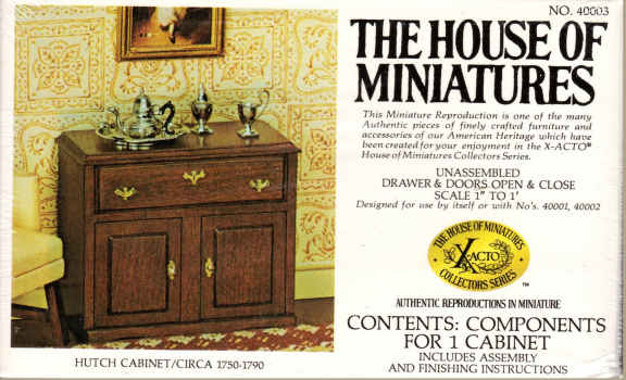 Chippendale hutch cabinet- kit (image for) Chippendale hutch cabinet- kit