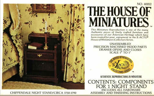 (image for) Chippendale night stand - kit