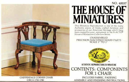 (image for) Chippendale corner chair - kit