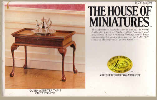 (image for) Queen Anne table - kit
