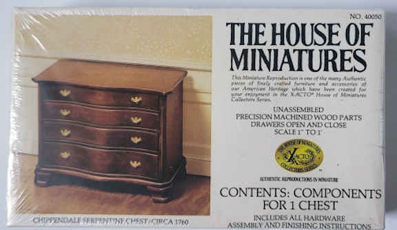 (image for) Chippendale serpentine chest - kit