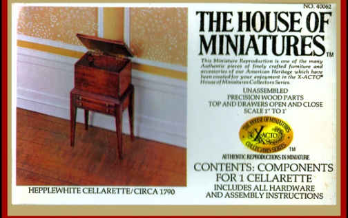 (image for) Hepplewhite cellarette - kit