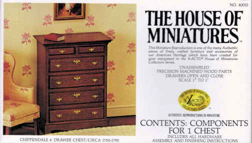 (image for) Chippendale 6 drawer chest - kit