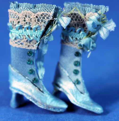 (image for) High button shoes - blue