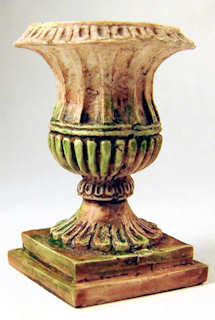 Urn planter - "mossy" - Click Image to Close