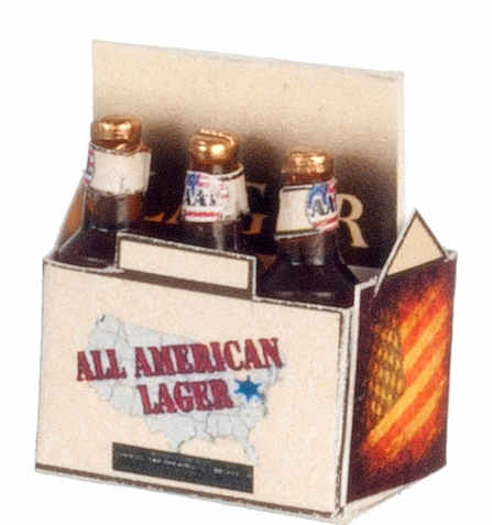 (image for) 6 pack of beer bottles