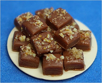(image for) Plate of brownies