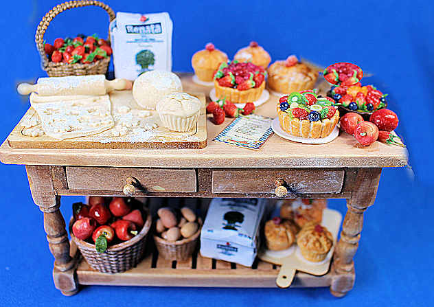 Baking day table (image for) Baking day table