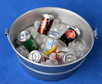 Bucket of soda on ice (image for) Bucket of soda on ice