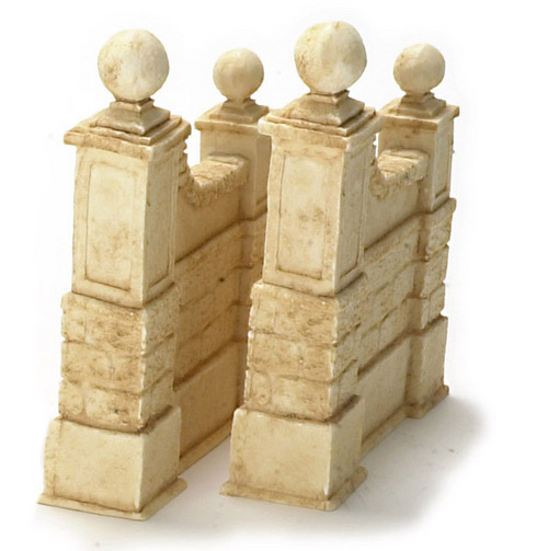 (image for) Walls, set of 2 - "stone"