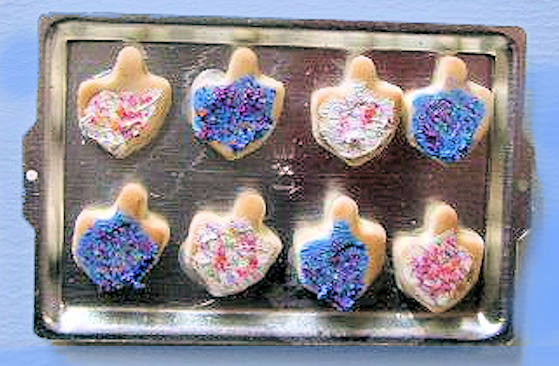 (image for) Dreidel cookies