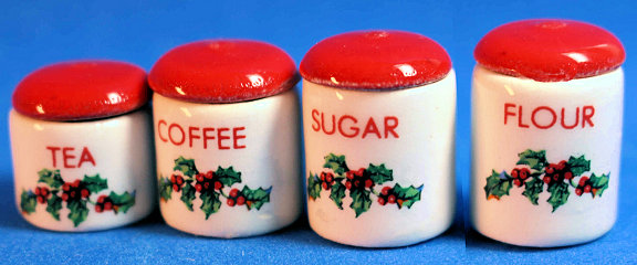 (image for) Holiday canister set