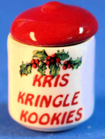 (image for) Holiday jar of cookies