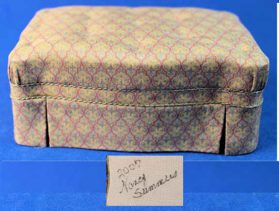 (image for) Upholstered bench by Nancy Summers
