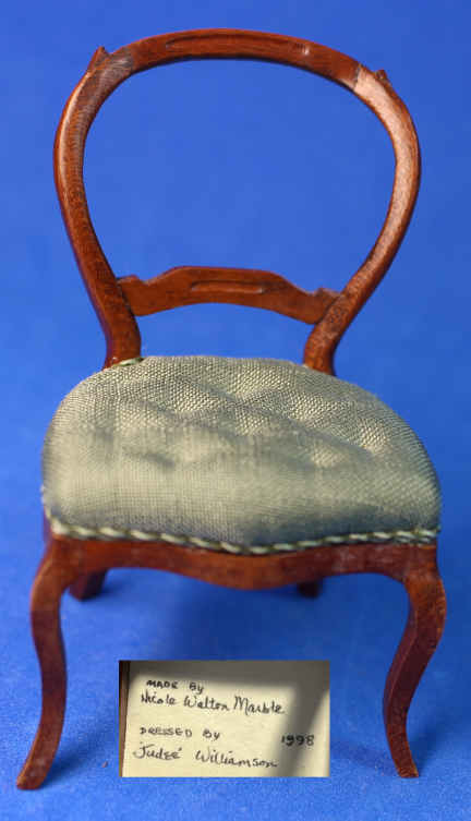 (image for) Chair by NIcole Walton Marble and Judee Williamson