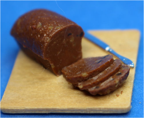 (image for) Chocolate loaf on cutting board