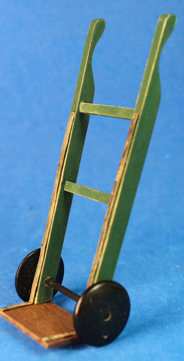 Hand truck - distressed green (image for) Hand truck - distressed green