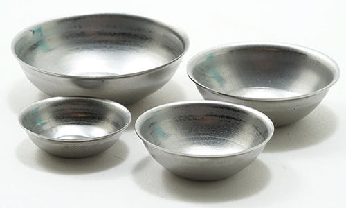 (image for) Nesting bowls - aluminum - set of 4