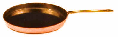 (image for) Crepe pan - copper