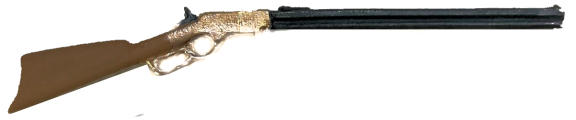 (image for) Rifle - Gold Winchester