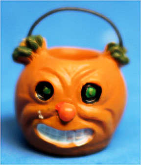 (image for) Scary trick or treat containter - orange