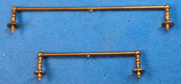 (image for) Towel racks - set of 2 - brass