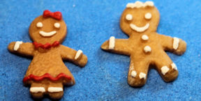 (image for) Gingerbread boy and girl